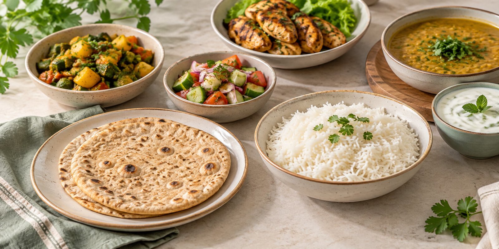 Roti vs Rice for Weight Loss A Pakistani Portion Guide